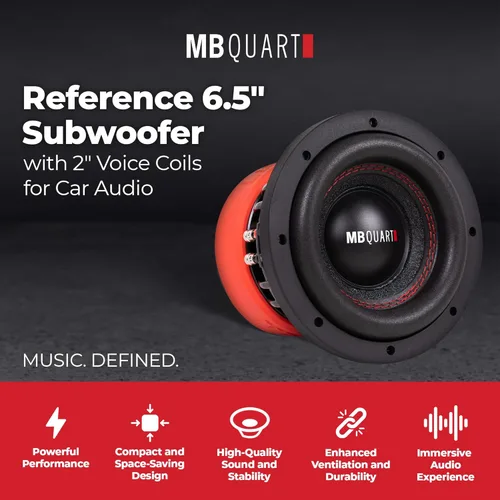 Miniatura 2 de MB Quart RW1-164 Referencia 6,5 pulgadas 4 Ohm DVC Subwoofer