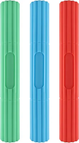 Miniatura 2 de Barra flexible para terapia de codo de tenis y golfistas, 3 niveles de resistencia, alivia la tendinitis, dolor de muñeca y antebrazo, mejora
