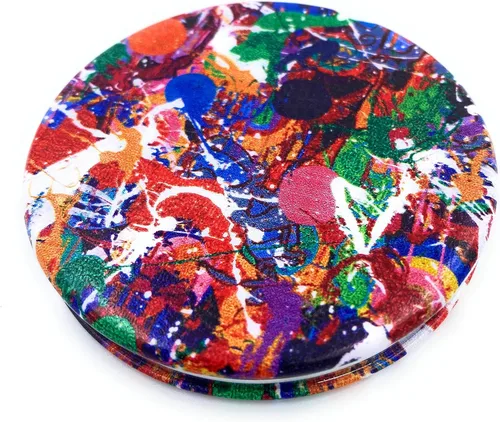 Espejo de Mano Compacto a Granel Espejos Compactos para Bolsos Conjunto Plegable para Lápices de Labios Tamaño de Bolsillo Espejo de Mano Plegable