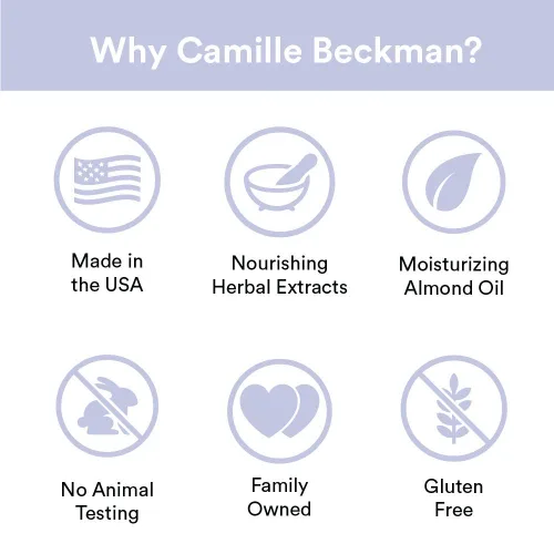 Miniatura 6 de Camille Beckman Crema de terapia de manos de glicerina, lavanda inglesa, 1.35 onzas