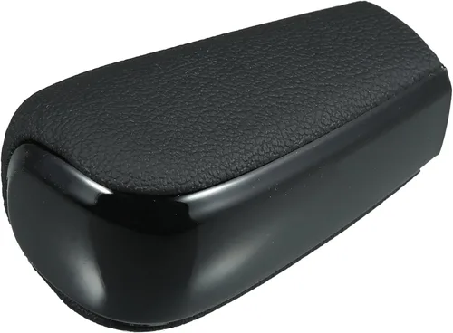 Miniatura 6 de X AUTOHAUX Pomo de palanca de cambios automático para Toyota Land Cruiser Prado para Lexus GX460 2010-2013 2015-2019 piel sintética negra corta