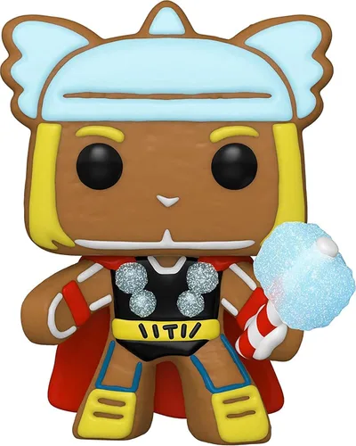 Miniatura 8 de Funko POP Marvel: Gingerbread Hulk, multicolor, 4 pulgadas, 50660