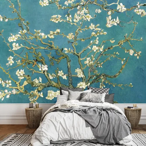 Miniatura 15 de wall26 - Noche estrellada sobre el ródano por Vincent Van Gogh - Impresionismo holandés - Mural de pared grande para despegar y pegar del artista