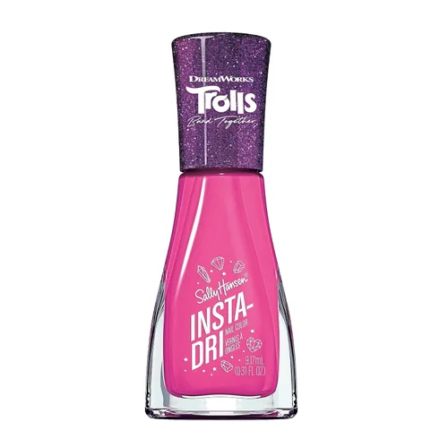 Miniatura 14 de Sally Hansen Colección de esmaltes de uñas Insta-Dri x Trolls - Here We Go Again! - 0.31 onzas líquidas 136 - ¡Aquí vamos de nuevo!