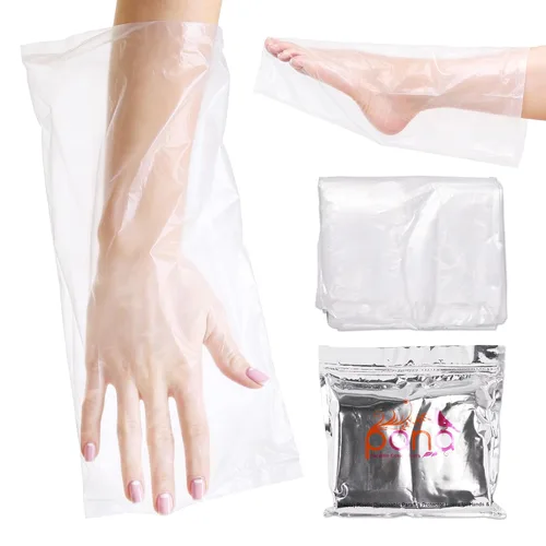 4000 unidades – Cera de parafina de Pana o revestimientos de baño de plástico para manos o pies, uso profesional o personal, 15 x 10 pulgadas
