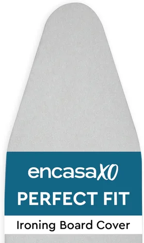 Miniatura 29 de Encasa XO Funda y almohadilla para tabla de planchar de 42 x 14 pulgadas, tamaño estándar, funda de fieltro de 0.118 pulgadas de grosor acolchada