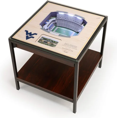 YouTheFan NCAA - Mesa auxiliar iluminada StadiumView de 25 capas