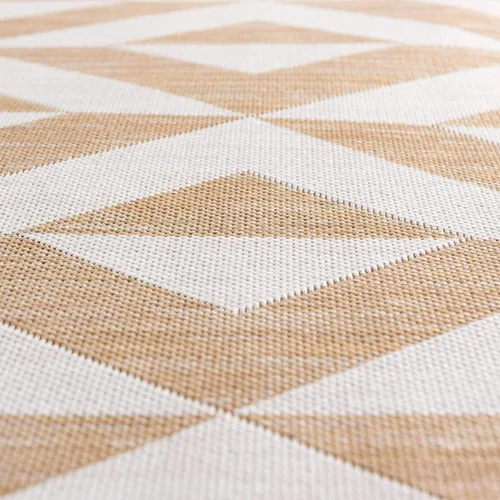 Miniatura 6 de Unique Loom Jill Zarin Outdoor Collection - Alfombra rectangular (2 pies 2 pulgadas x 3 pies 1 pulgadas, rectangular, beige y marrón)