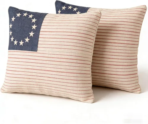 4 piezas de fundas de almohada naranja azul étnica boho, fundas de almohada decorativas vintage de coral oxidado floral para sala de estar