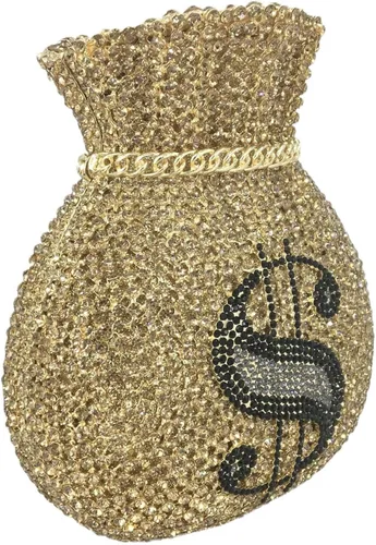 Miniatura 2 de Tngan Bolsa de dinero para mujer bolso de noche con cristales brillantes diamantes de imitación para boda fiesta graduación bolso de fiesta