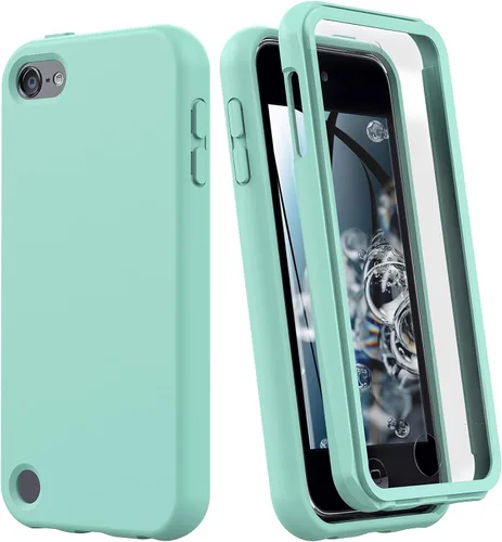 Miniatura 11 de Hensinple para iPod Touch de 7ª/6ª/5ª Generación, Funda para iPod Touch, Funda de silicona a prueba de golpes
