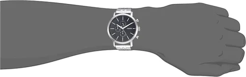 Miniatura 3 de Fossil Luther - Reloj de cuarzo para hombre, acero inoxidable