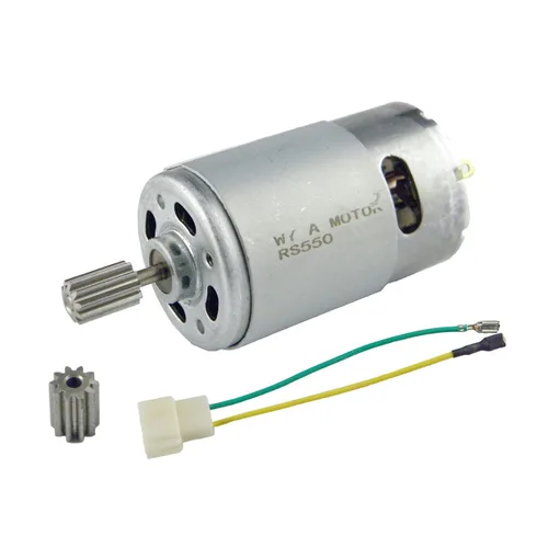 CHANCS Motor de engranaje magnético 550 12V DC 40000RPM caja de cambios accesorios para control remoto coche niños RC coche 2-1 pieza