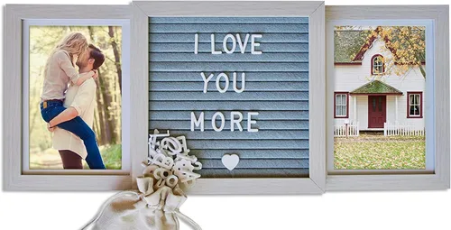 Marco de fotos de compromiso personalizable para novia, bonito marco de fotos personalizado para parejas, aniversario, marco de fotos de amor, marco