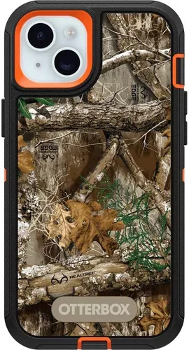Miniatura 3 de OtterBox Funda de la serie Defender para iPhone 15 Plus y iPhone 14 Plus (camuflaje) - Realtree Blaze Edge (camuflaje) - Resistente y duradero