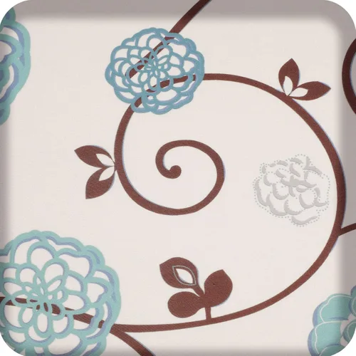 Miniatura 8 de SearchI Fundas de Asiento para Sillas de Comedor Elásticas con Estampado Juego de 6, Fundas de Asiento de Silla Extraíbles Lavables Tapizadas Flor