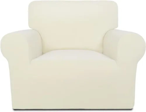 Miniatura 86 de PureFit - Funda superelástica con bolsillo p/protección de sofá/sillón - Suave cubierta de elastano antideslizante, lavable, c/base elástica, apta