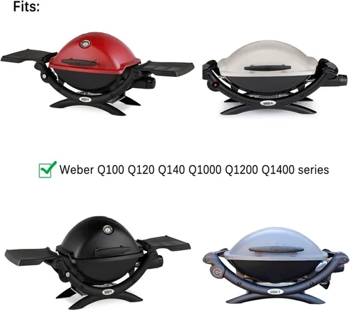 Miniatura 5 de Stanbroil Repuesto de plancha de hierro fundido para parrillas Weber serie Q100 y Q1000, repuesto para Weber 6558