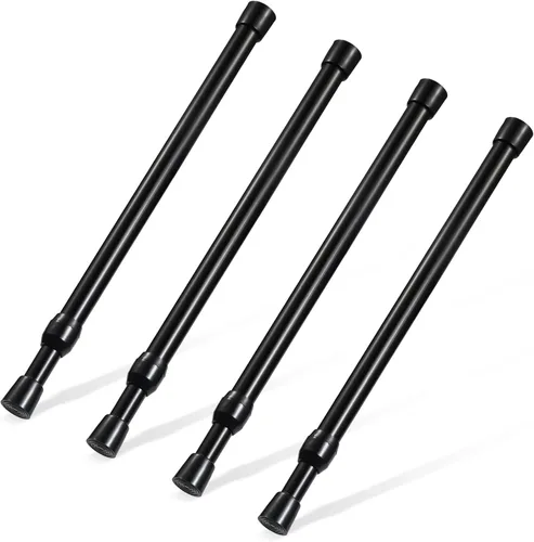 Miniatura 9 de Goowin - Varilla de tensión pequeña de 16 a 28 pulgadas, diámetro de 5/8 pulgadas de diámetro, sin taladrar, varillas de tensión cortas expandibles