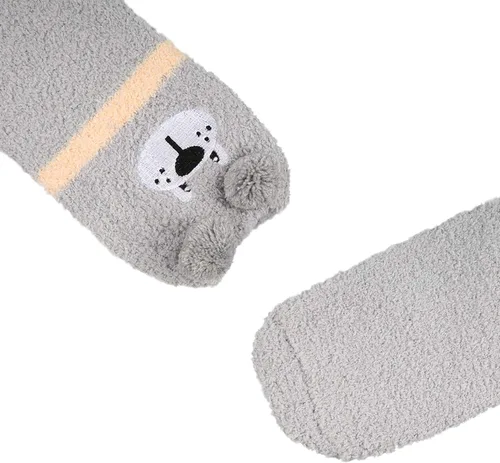 Miniatura 5 de Benefeet Sox Calcetines mullidos para hombre, calcetines divertidos y esponjosos, calcetines suaves de dibujos animados, calcetines suaves de felpa