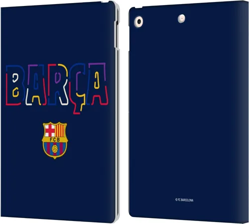 Miniatura 15 de Head Case Designs Funda de piel tipo libro con licencia oficial del FC Barcelona Barca compatible con Apple iPad 9.7 2017 / iPad 9.7 2018 Tipo Barca