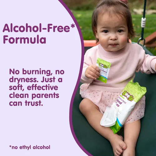 Miniatura 8 de Boogie Toallitas antibacterianas para manos, 30 unidades, hipoalergénicas y sin alcohol, envueltas individualmente, esencial para viaje y bolsa