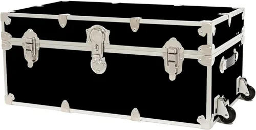Miniatura 10 de Rhino Trunk & Case Maletero grande clásico, 32 x 18 x 14 pulgadas, capacidad de más de 1500 libras, muchos colores, tapa de cierre suave. Fuerte