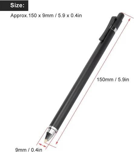 Miniatura 4 de Bolígrafo universal, lápices de batería con alta sensibilidad y rechazo de palma, bolígrafo de tableta de teléfono de doble cabeza para iOS para LG