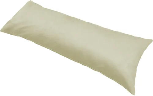 Miniatura 7 de MoonRest Funda de almohada clásica de microgamuza para el cuerpo, felpa ultrasuave, cremallera oculta de 20 x 54 pulgadas, color beige