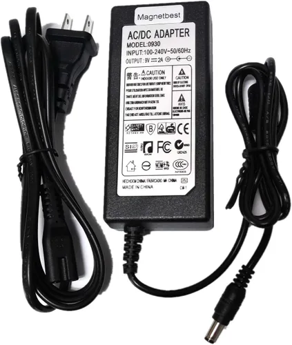 9V 2A Reemplazo AC DC Adaptador Cargador para Roland PSB-1U Tambor Piano Teclado Adaptador Po Fuente de alimentación con cable de CA US