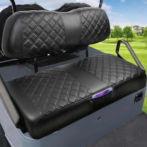 Miniatura 10 de MOSNAI Fundas de Asiento de Club Car Precedent, Fundas de Asiento de Carrito de Golf para Asiento Ordinario OEM de Club Car Precedent, Funda