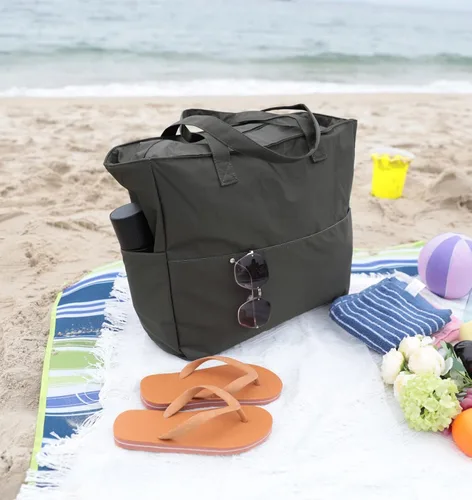 Miniatura 2 de Bolsa de playa y piscina para mujer, grande, bolsa de gimnasio con compartimento húmedo para viajes, impermeable