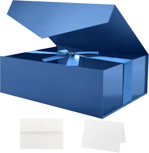Miniatura 37 de HAPPY POTATO Caja de regalo grande con tapa y cinta, caja de propuesta de padrino, caja de regalo magnética para regalos