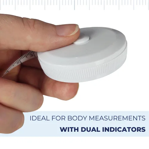 Miniatura 5 de Blue Jay an Elite Healthcare Brand Cinta métrica Measure It para medidas corporales con caja exterior de plástico, fabricada con fibra de vidrio