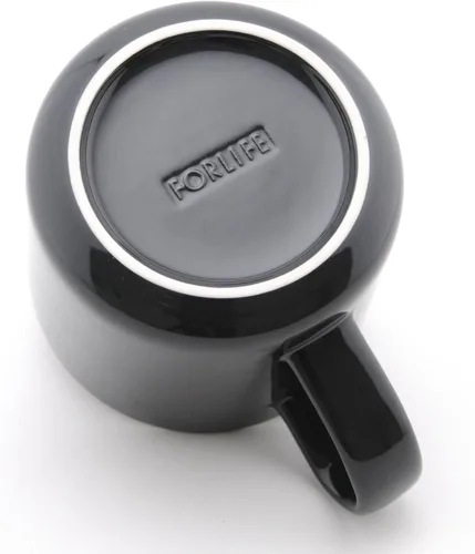 Miniatura 6 de FORLIFE Té para uno con infusor de 14 onzas, grafito negro
