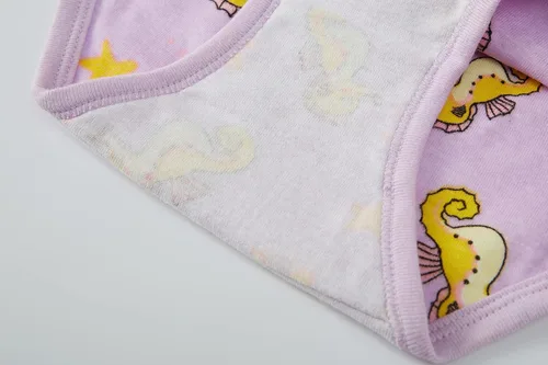Miniatura 5 de Cadidi Dinos Little Girls' Soft Cotton Underwear Kids Cool Breathable Comfort Panty Briefs Toddler Undies(Pack of 6)