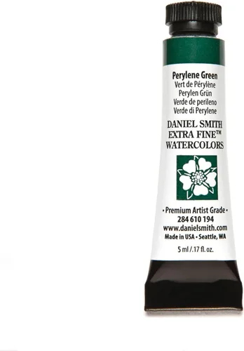 Miniatura 5 de Daniel Smith 284610109 Tubo de acuarela extrafino, 0.2 fl oz, verde submarino