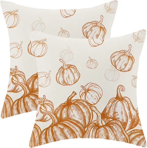 Miniatura 21 de CXMEIFLY Juego de 2 fundas de almohada de Pascua de 18 x 18 pulgadas para decoración vintage de conejo, con lazo de primavera, conejo, para Pascua02