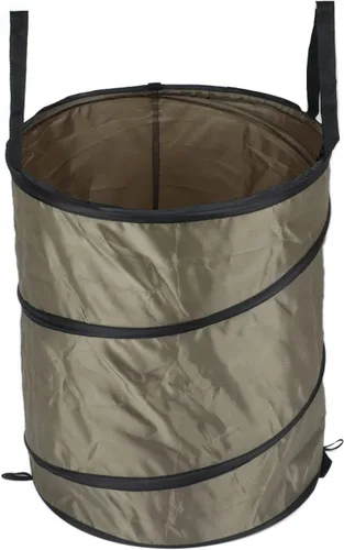 Miniatura 9 de Cubo de basura plegable, resistente al agua, tela Oxford, anillos de acero reforzados, para camping, papelera plegable, portátil, plegable