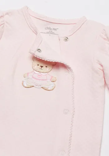 Miniatura 3 de Little Me - Pijama para dormir con pies para niña