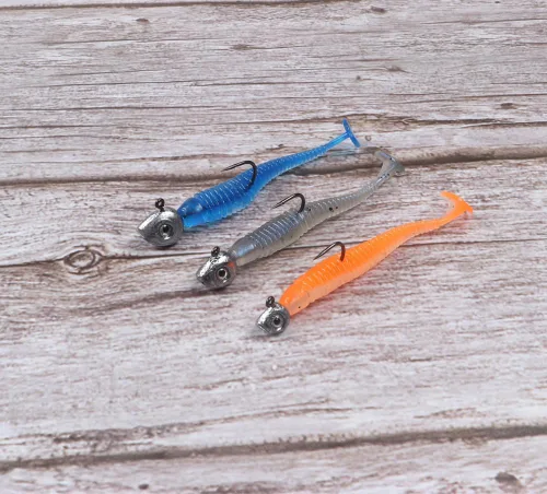 Miniatura 3 de Paquete de 20 1/64 1/32 1/10 3/16 oz anzuelos de pesca Crappie