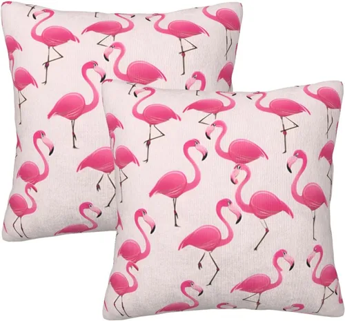 Miniatura 21 de Fiokroo Juego de 2 fundas de almohada cuadradas para sofá, dormitorio, sala de estar, automóvil, 16 x 16 pulgadas