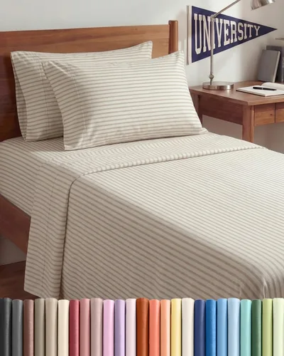 Miniatura 118 de Juego de sábanas Queen de 6 piezas, sábanas tamaño Queen, ropa de cama suave de lujo de hotel, refrescante, cómoda y transpirable, 1 encimera, 1 26