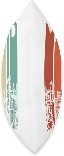 Miniatura 2 de Espana Apparel Madrid España España Cataluña Español Español Barcelona Euro Throw Pillow 16x16, Multicolor