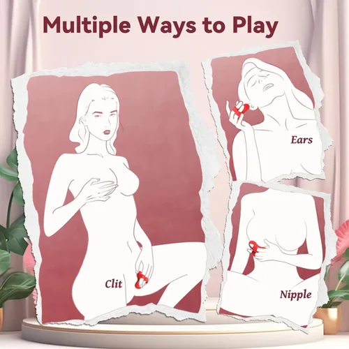 Miniatura 3 de Vibrador de dedo, mini vibrador, juguetes sexuales para mujeres, juguetes para adultos con 10 modos de vibración, vibradores sexuales femeninos