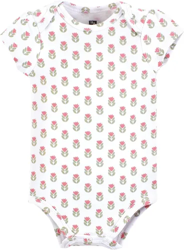 Miniatura 102 de Hudson Baby baby-girls Cotton Bodysuits 3-pack