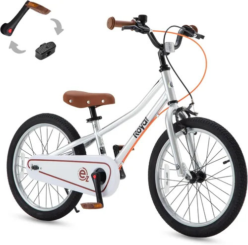 Miniatura 13 de RoyalBaby - Bicicleta para niños, Terra EZ, bicicleta convertible de equilibrio a pedal, 14, 16 y 18 pulgadas, fácil de aprender a equilibrar