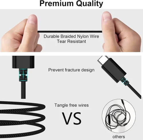 Miniatura 6 de Auriculares USB C con cable para Samsung S26 Ultra S25 FE S23 A17 A16 A36 A37 A57 con aislamiento de ruido intrauditivo tipo C con micrófono