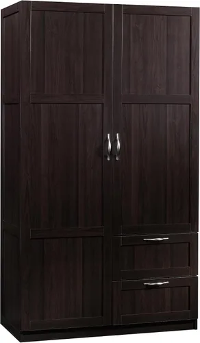 Miniatura 14 de Gabinete de almacenamiento Sauder Select multiusos para dormitorio, clóset, despensa, con cajones de almacenamiento y barra colgante, en acabado