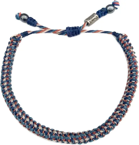 Miniatura 33 de Rumi Sumaq Pulsera de cuerda náutica para hombres, mujeres y niños - Resistente al agua, con nudo manual ajustable - Estilos de mapa de la isla